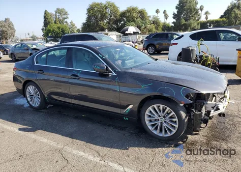 2021 BMW 530 I из США, поврежденный, VIN WBA53BH06MCF47047